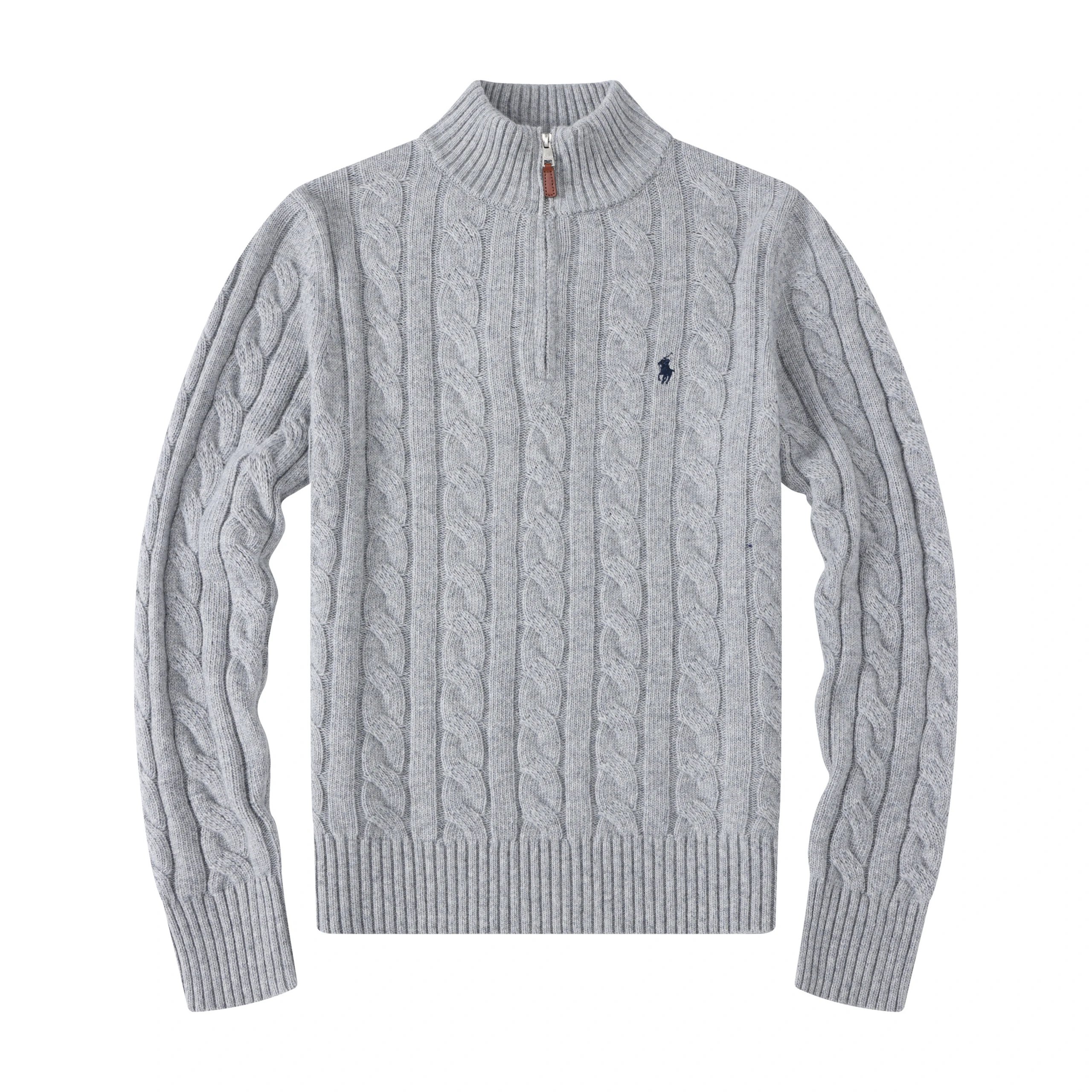 Men's Grey Half-Zip