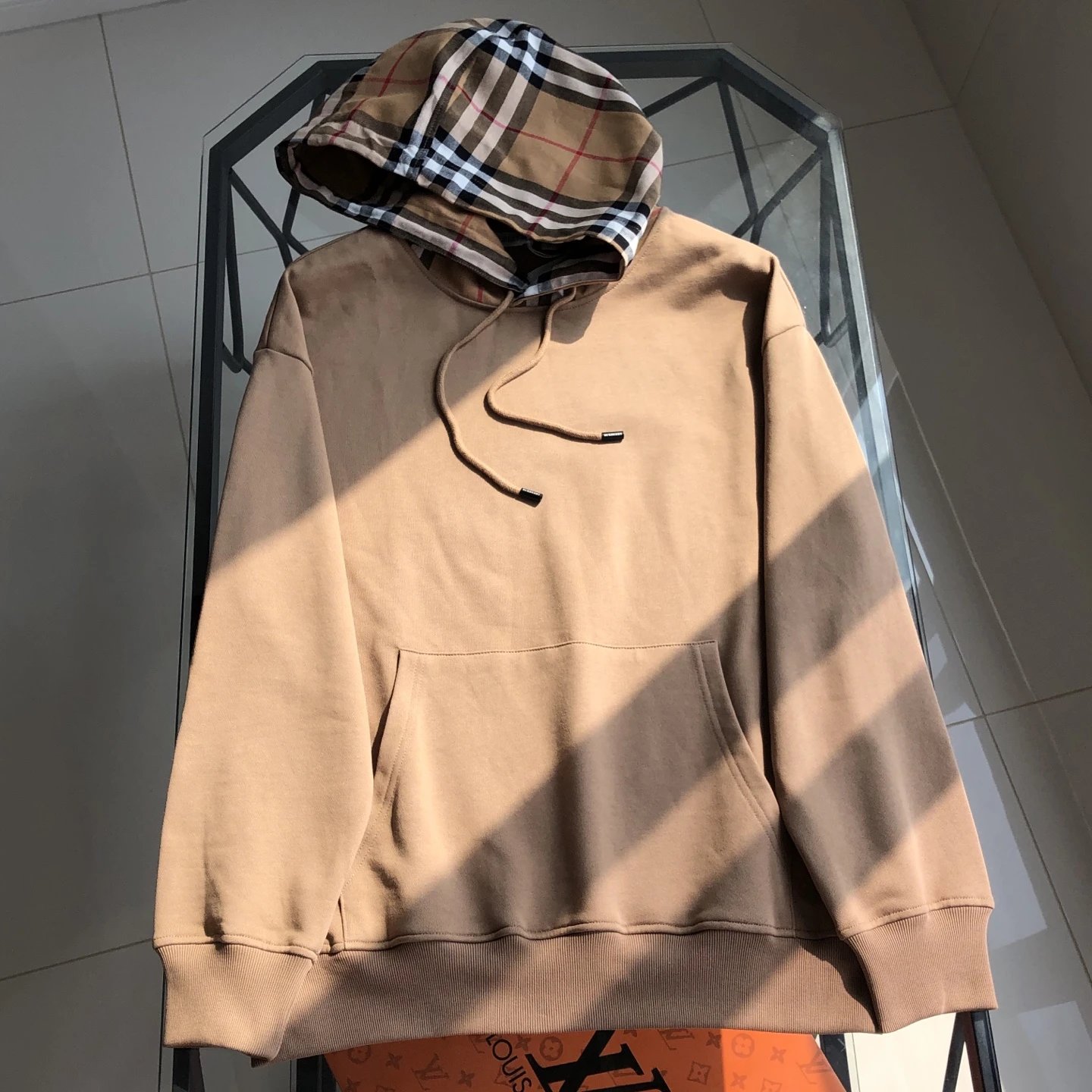 Burberry Hooded sweatshirts with logo patch or embroidered equestrian motif — 6-3