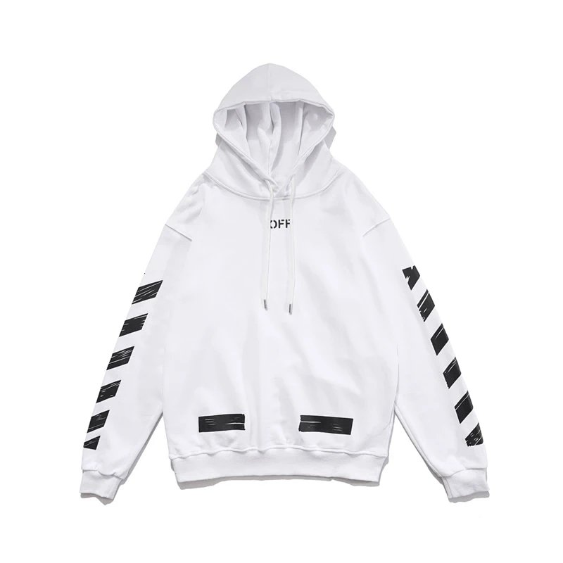 Off-White Floral Sleeve Hoodie Black product detail 15 in Litbuy spreadsheet finds