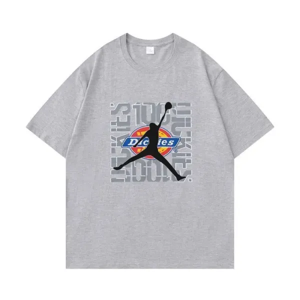 Dickies x Air Jordan Collaboration Graphic T-Shirt Gray - 1
