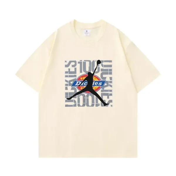 Air Jordan x Dickies Collaboration Graphic T-Shirt Beige - 1