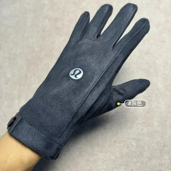 Lululemon Tech Gloves Gray Gloves - 1