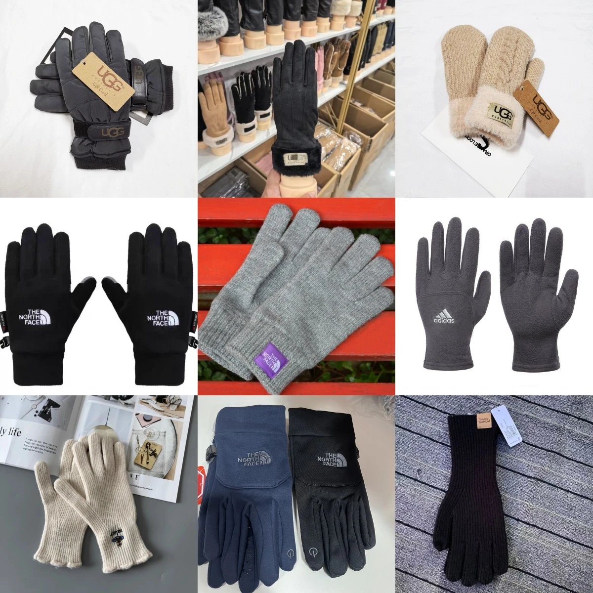 UGG, The North Face,