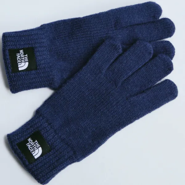 The North Face Knit Gloves Navy Blue - 1