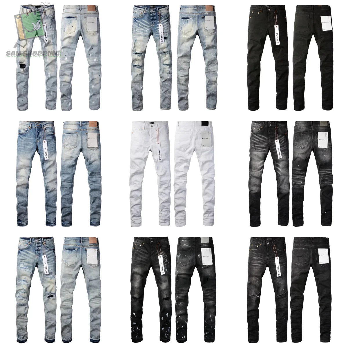 Purple Jeans [37+ styles]