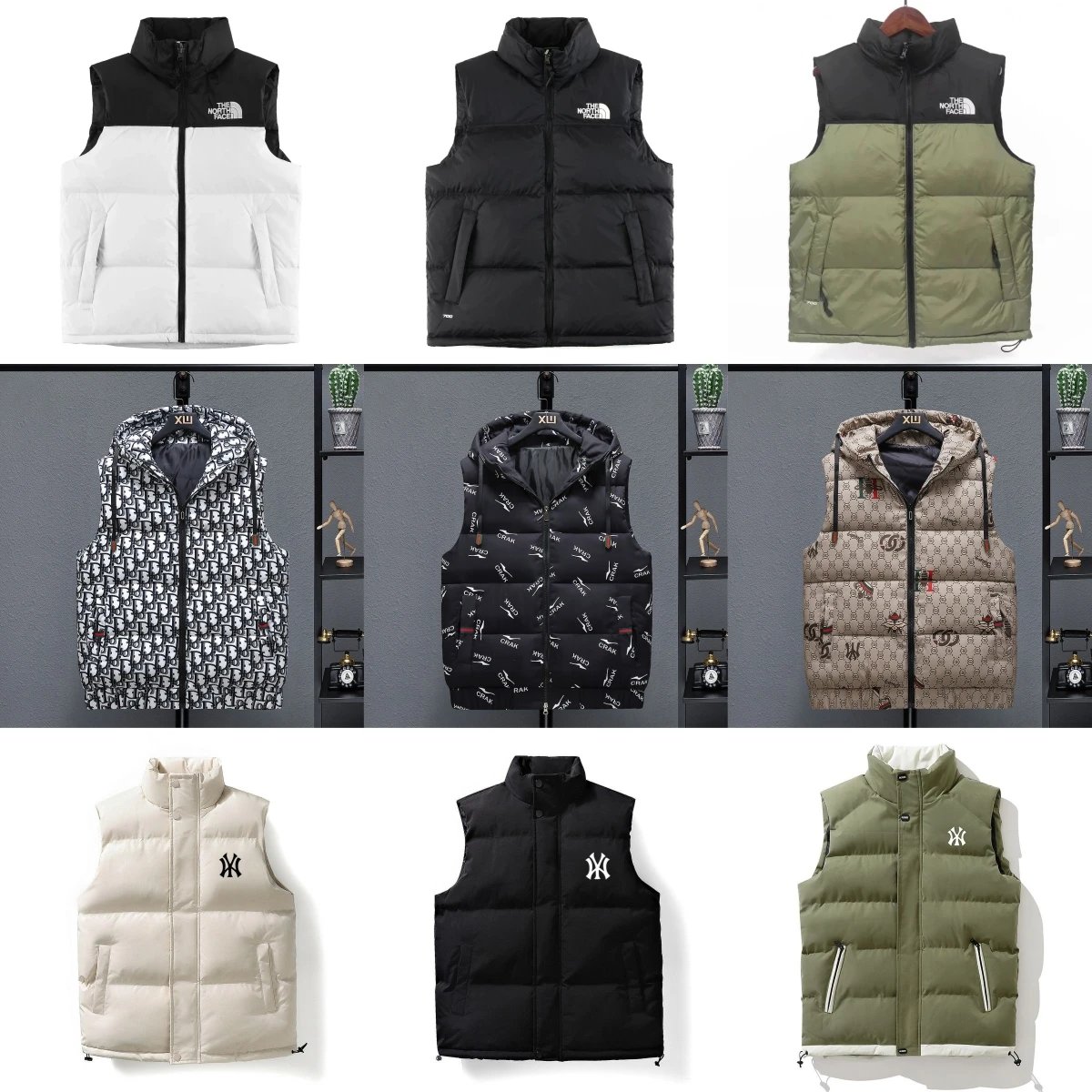 The North Face / Dior Oblique 