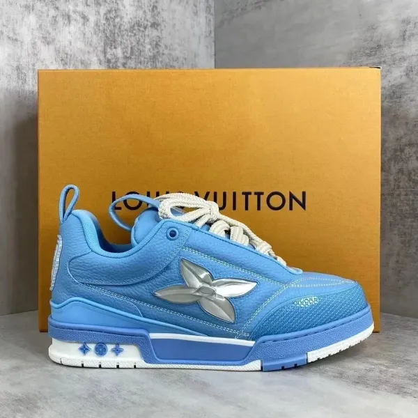 Louis Vuitton LV Trail Sneaker Sky Blue Sneakers - 12