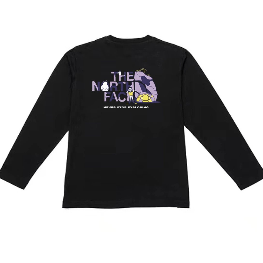 The North Face Graphic Long-Sleeve T-Shirt Black - 14
