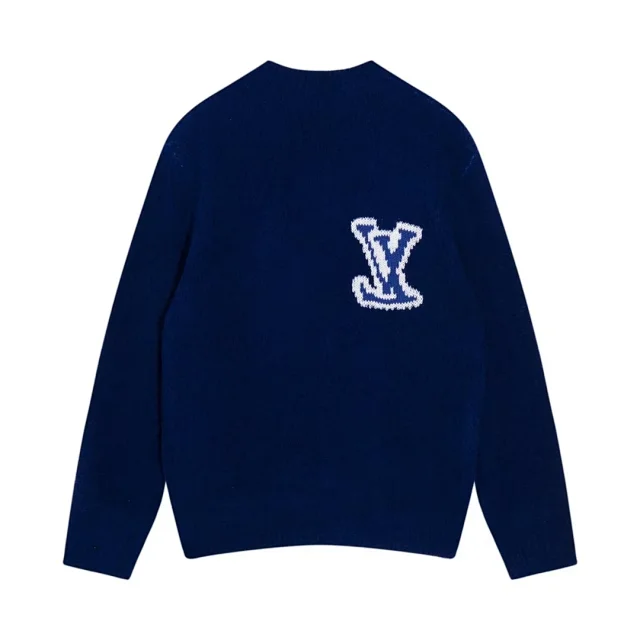 Louis Vuitton Knitwear Crewneck logo knit sweater product detail image 6