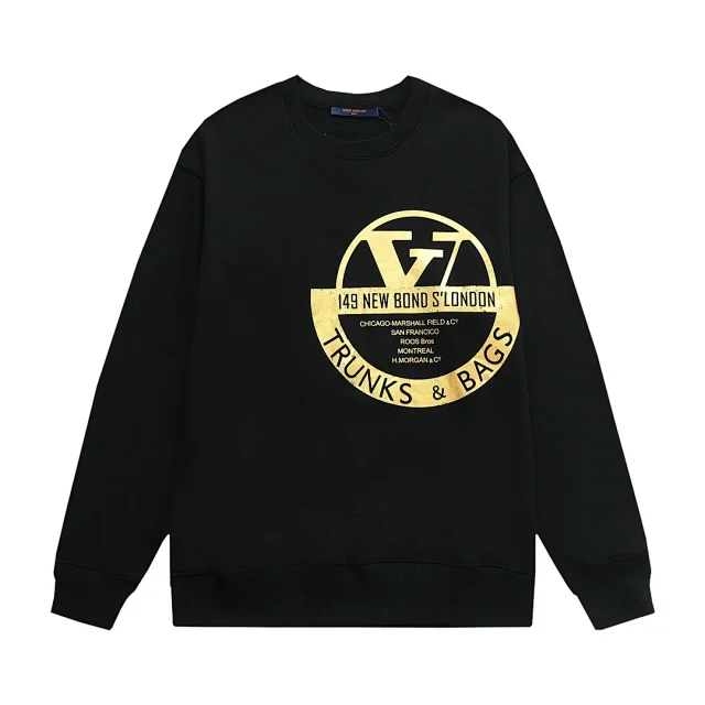 Louis Vuitton Knitwear Crewneck logo knit sweater product detail image 5
