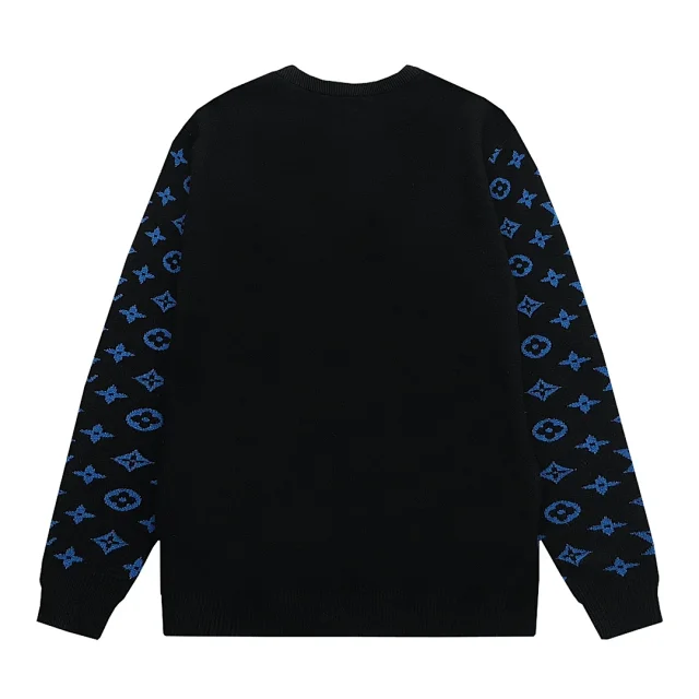 Louis Vuitton Knitwear Crew-Neck Logo Knit Sweater product detail image 13