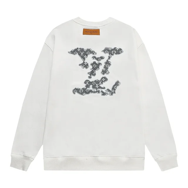 Louis Vuitton Knitwear Crew-Neck Logo Knit Sweater product detail image 11