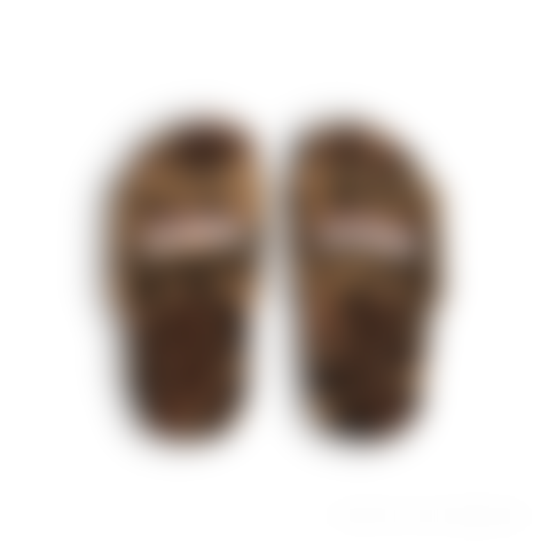 TX.7 Fashion leopard print fur slippers