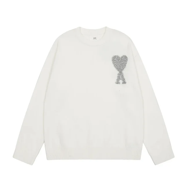 drew house Knitwear Smile Face Crewneck Sweater product detail image 13