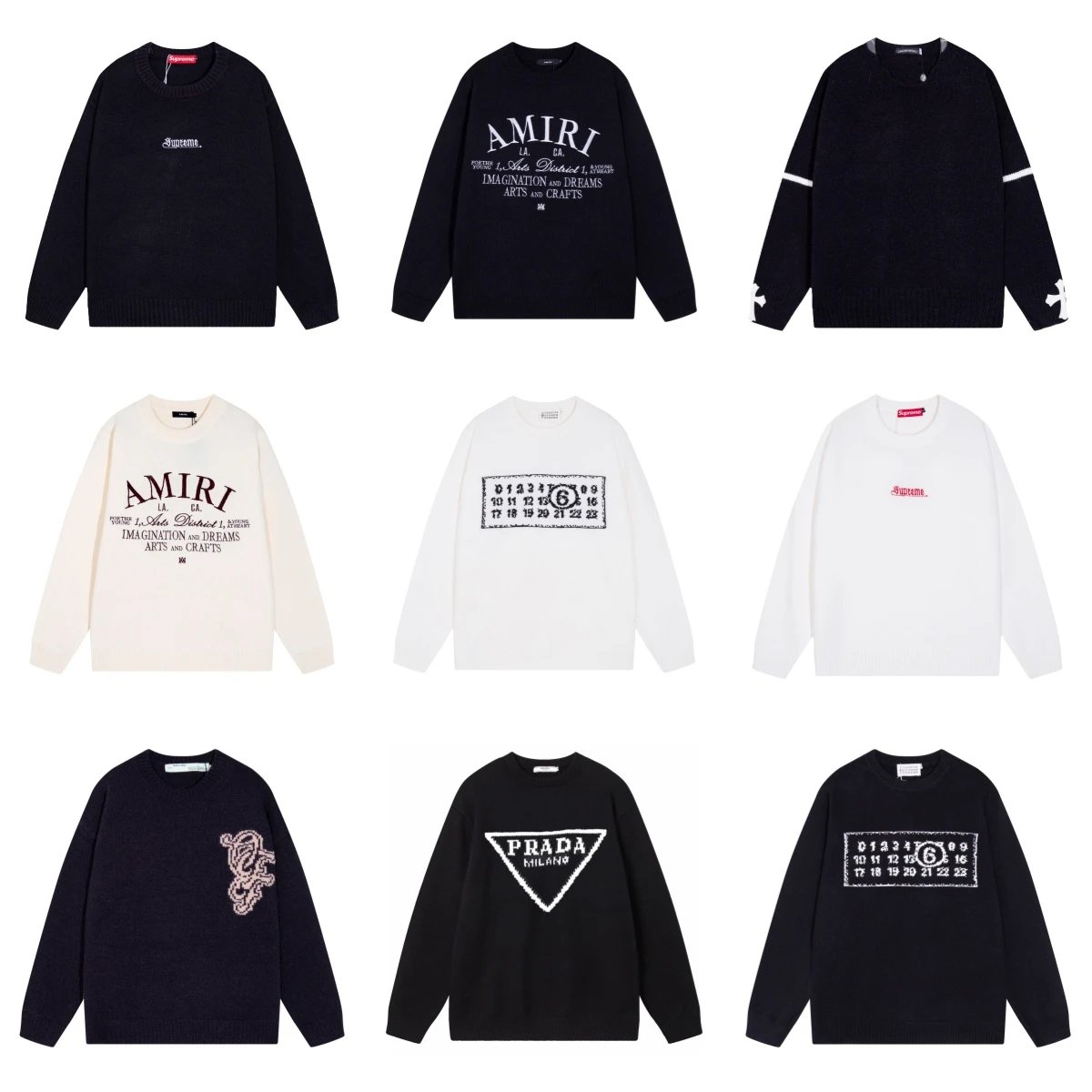 Supreme/Amiri/Prada Knit Sweat