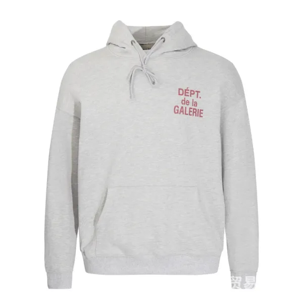 CAVEMPT Pink Embroidered Graphic Hoodie - 12