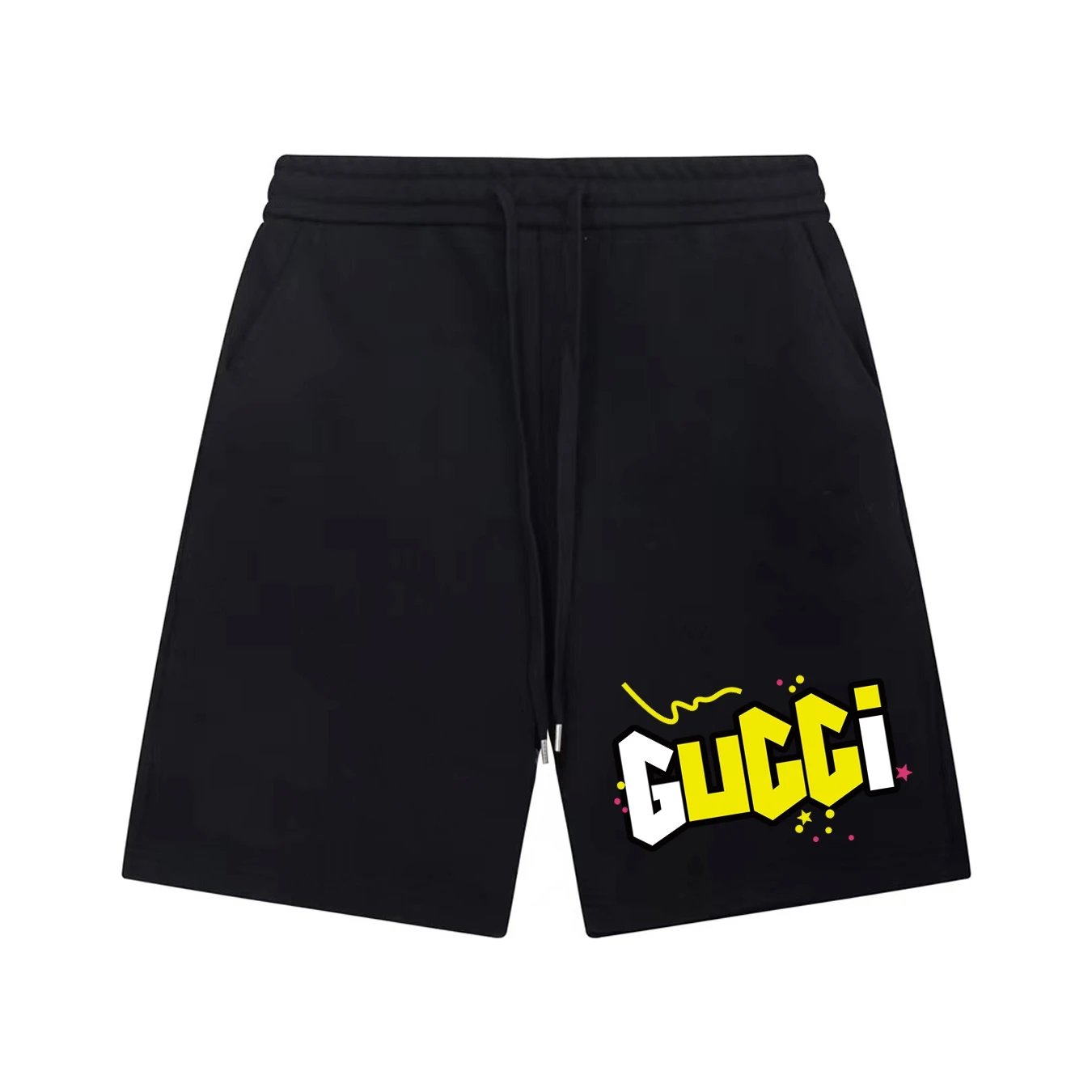 Gucci Web Stripe Tape Shorts Black - 20