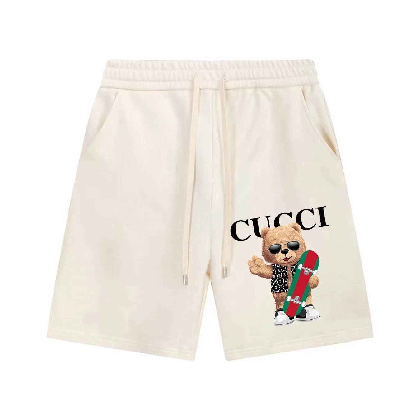 Gucci Web Stripe Tape Shorts Black - 21