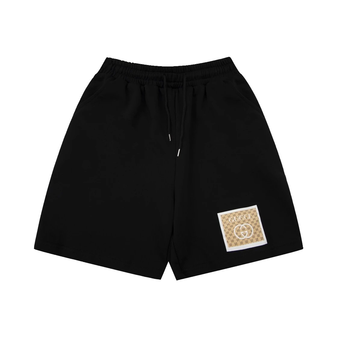 Gucci Web Stripe Tape Shorts Black - 24