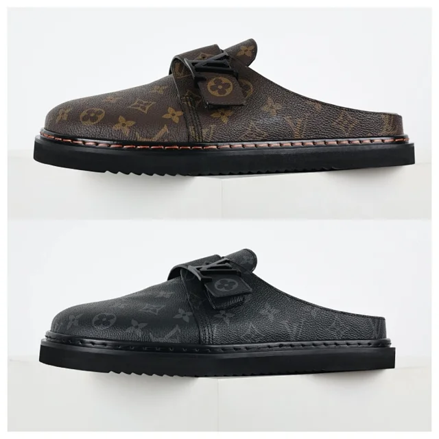 Louis Vuitton Slippers Monogram mule with LV buckle product detail image 1