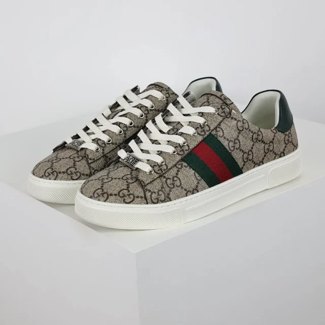 Gucci Sneakers Low-top GG canvas with Web stripe product detail image 27