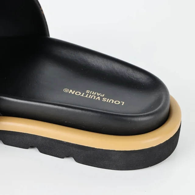 Louis Vuitton Sandals C8 Monogram Slide product detail image 7