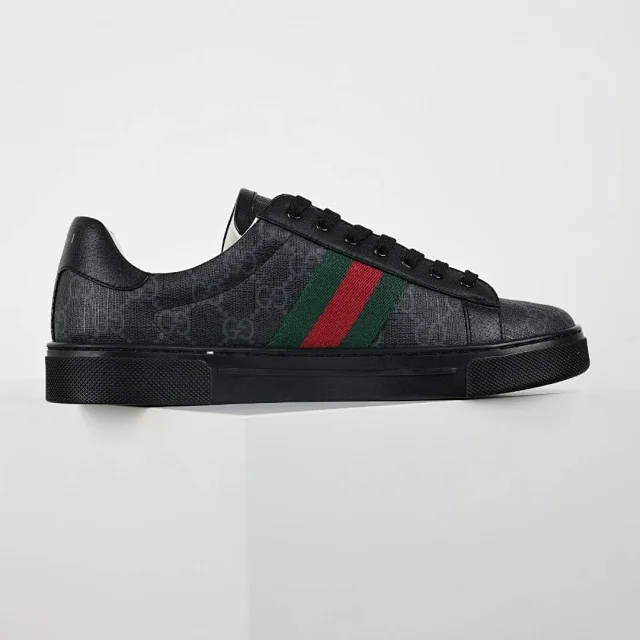 Gucci Sneakers Low-top GG canvas with Web stripe product detail image 32