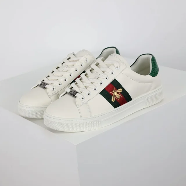 Gucci Sneakers Low-top GG canvas with Web stripe product detail image 18
