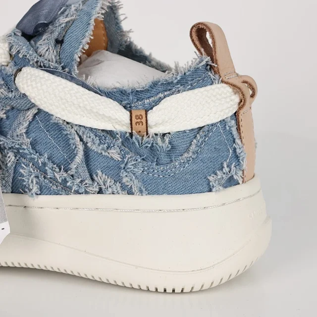 SMILEREPUBLIC Sneakers Frayed Canvas High-Top product detail image 34