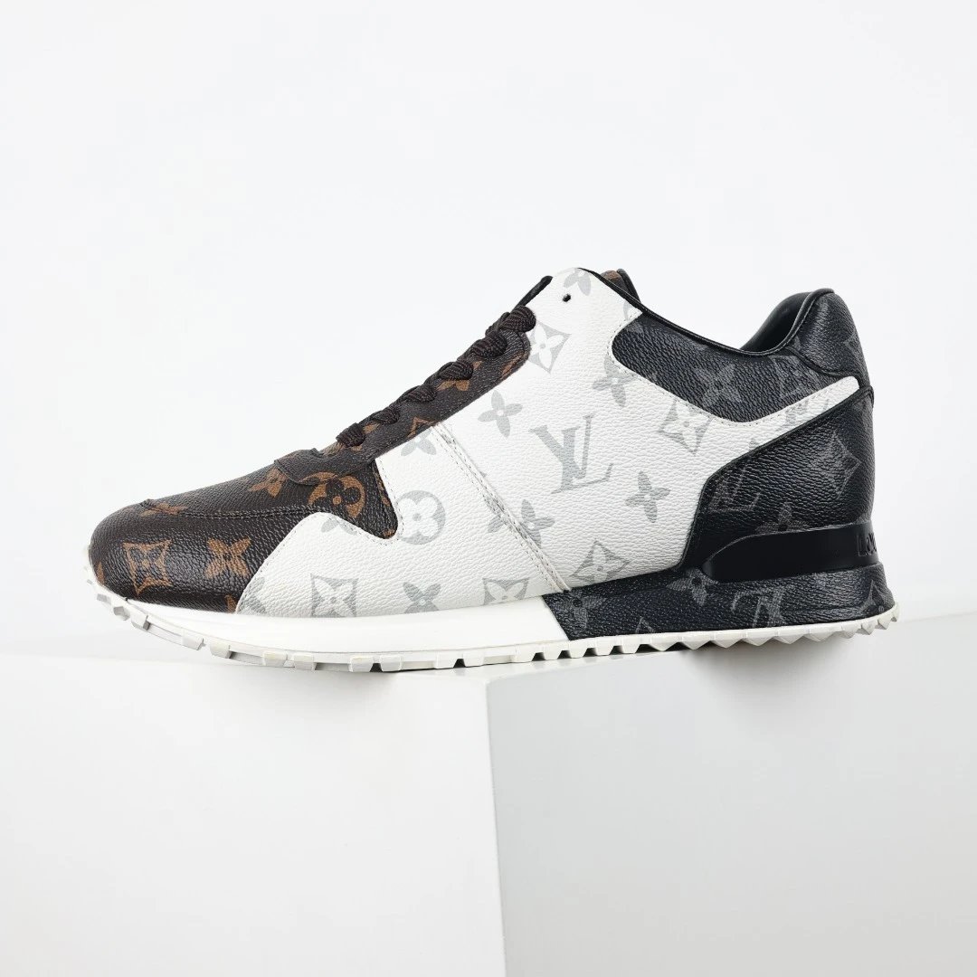 Louis Vuitton Sneakers Run Away — LV sneakers white and brown