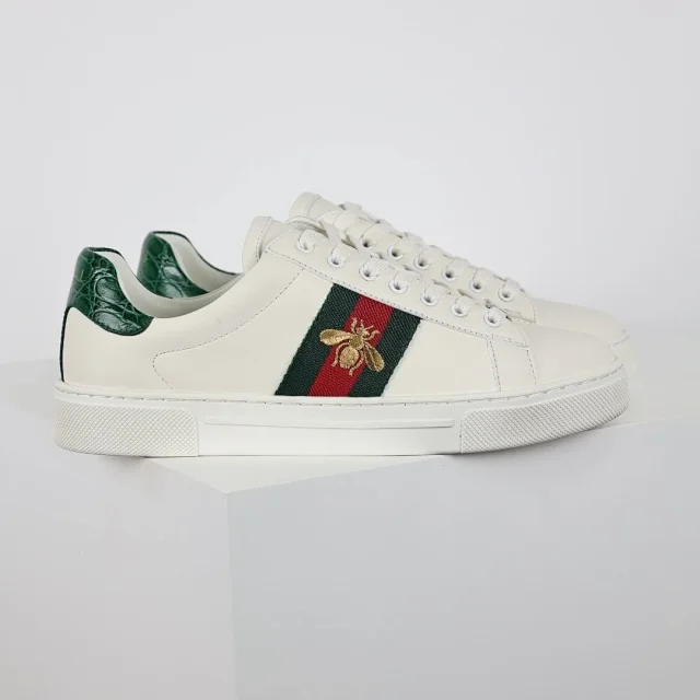 Gucci Sneakers Low-top GG canvas with Web stripe product detail image 17