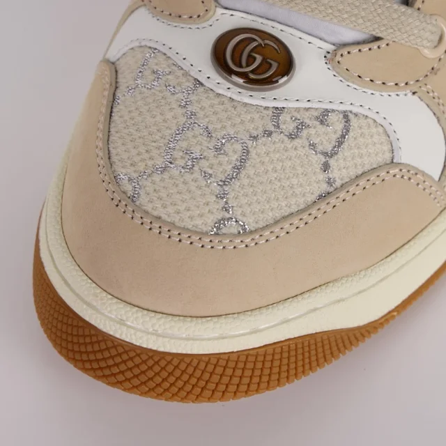 Gucci Sneakers Screener low-top with GG canvas and Web stripe product detail image 25