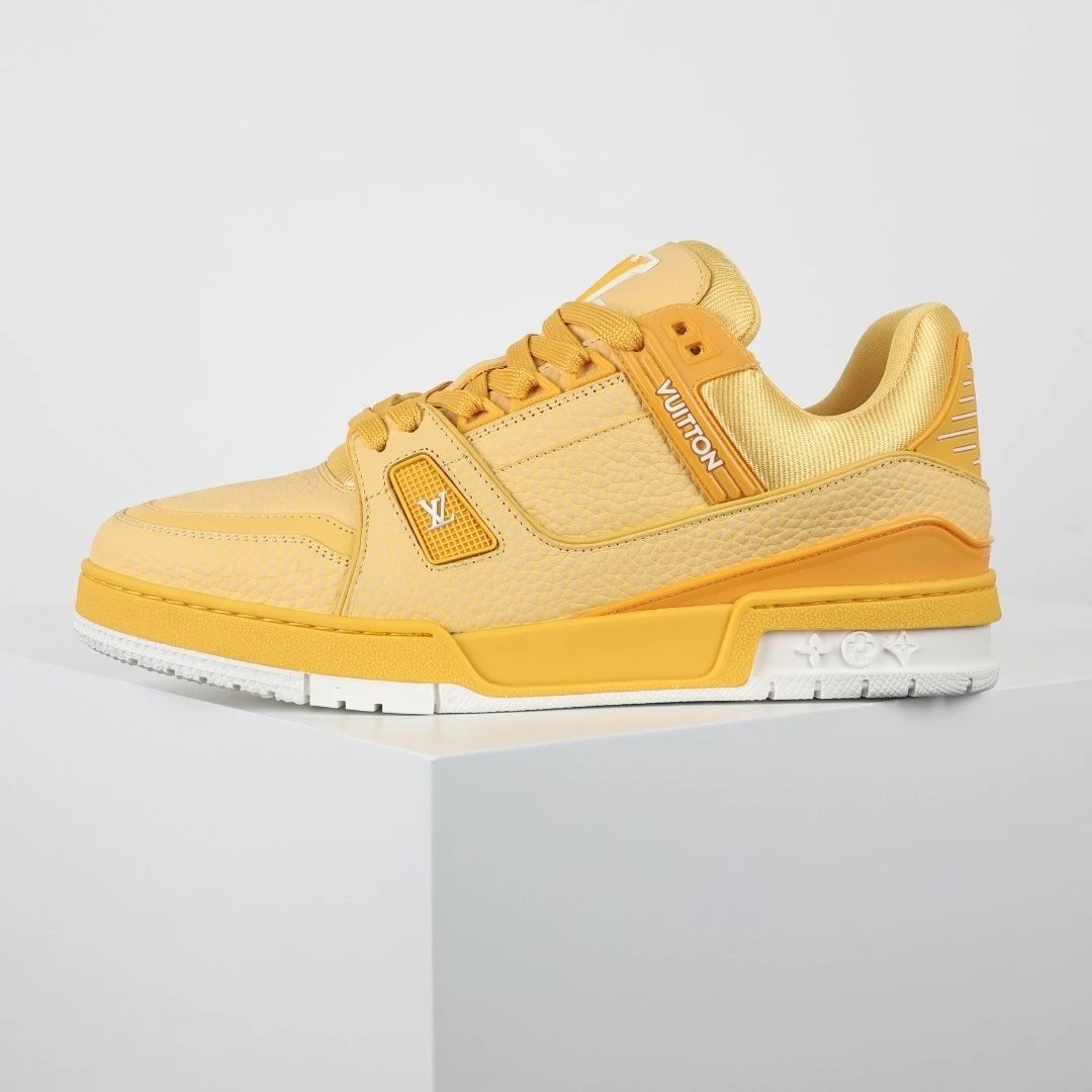 Louis Vuitton Sneakers LV Trainer — LV Tariner deep yellow