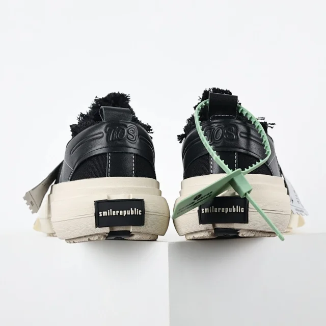 SMILEREPUBLIC Sneakers Low-top frayed canvas platform product detail image 29