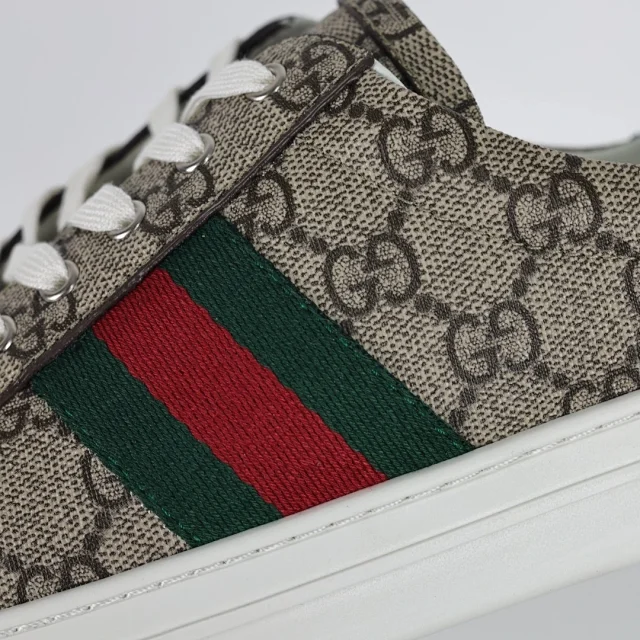 Gucci Sneakers Low-top GG canvas with Web stripe product detail image 20