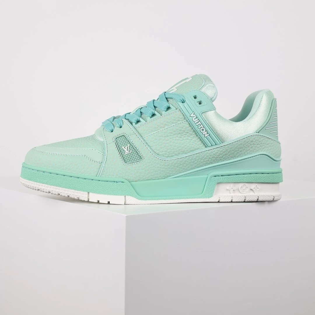 Louis Vuitton Sneakers LV Trainer — LV Tariner Tiffany Green