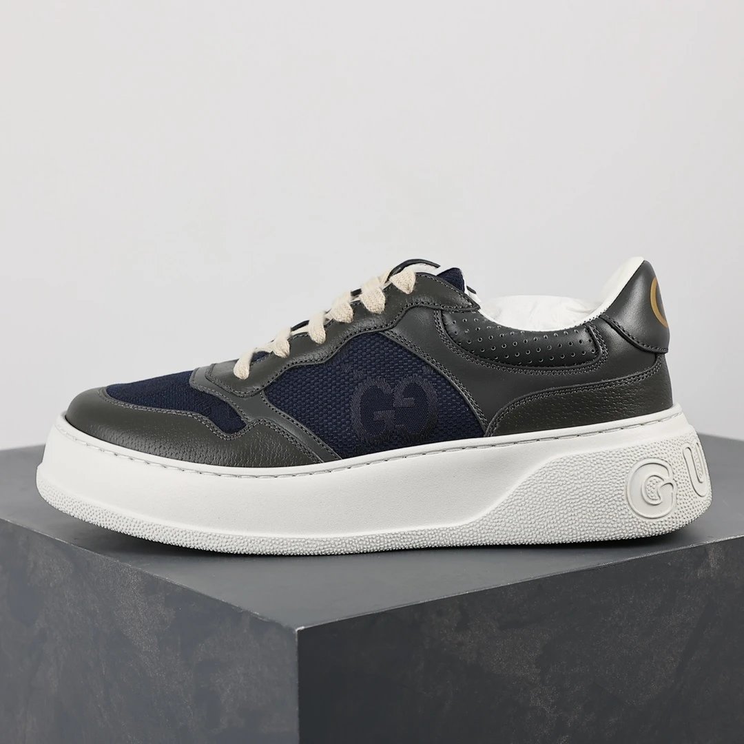 Gucci Sneakers Low-Top Chunky Platform — Gucci Cookie Shoes Black