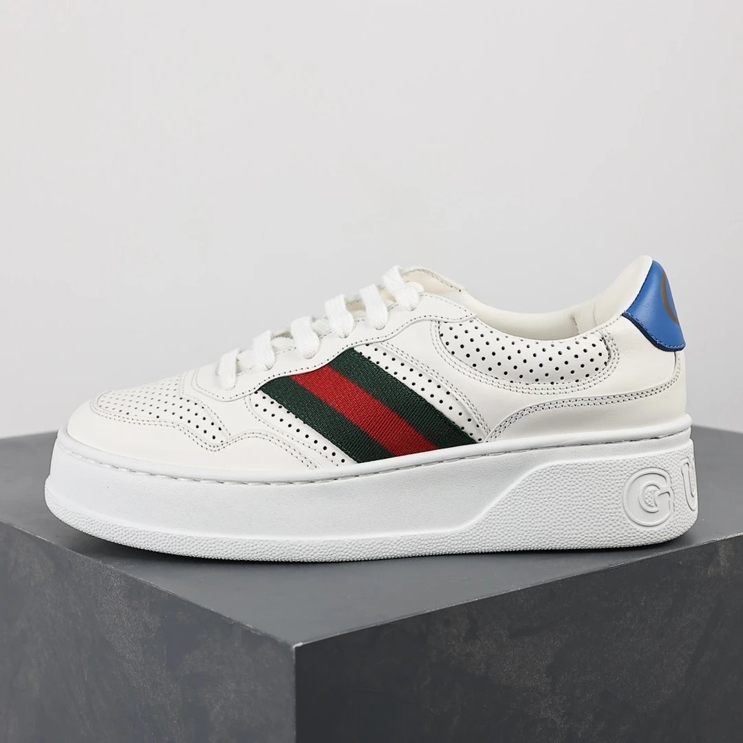 Gucci Sneakers Low-Top Chunky Platform — Gucci cookie shoes blue red