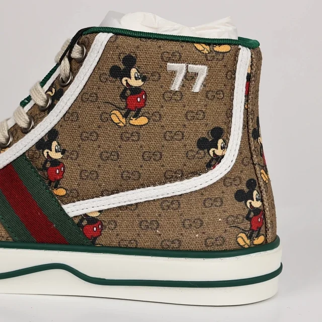 Gucci Sneakers Tennis 1977 high-top canvas product detail image 25