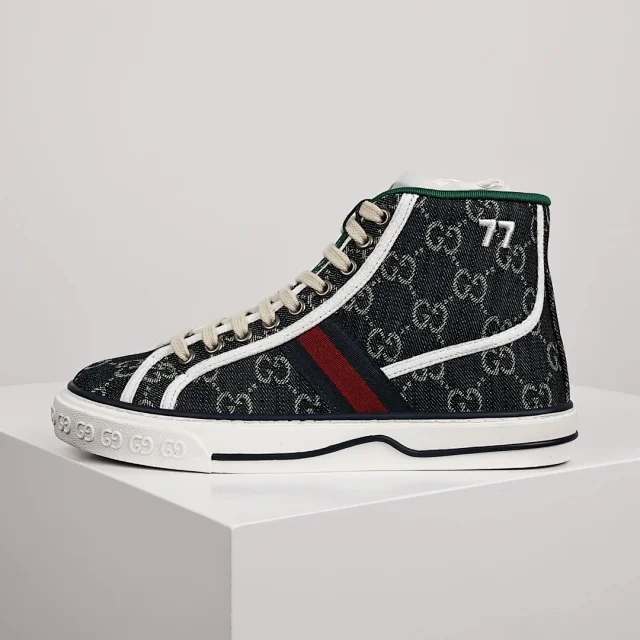 Gucci Sneakers Tennis 1977 high-top canvas product detail image 11