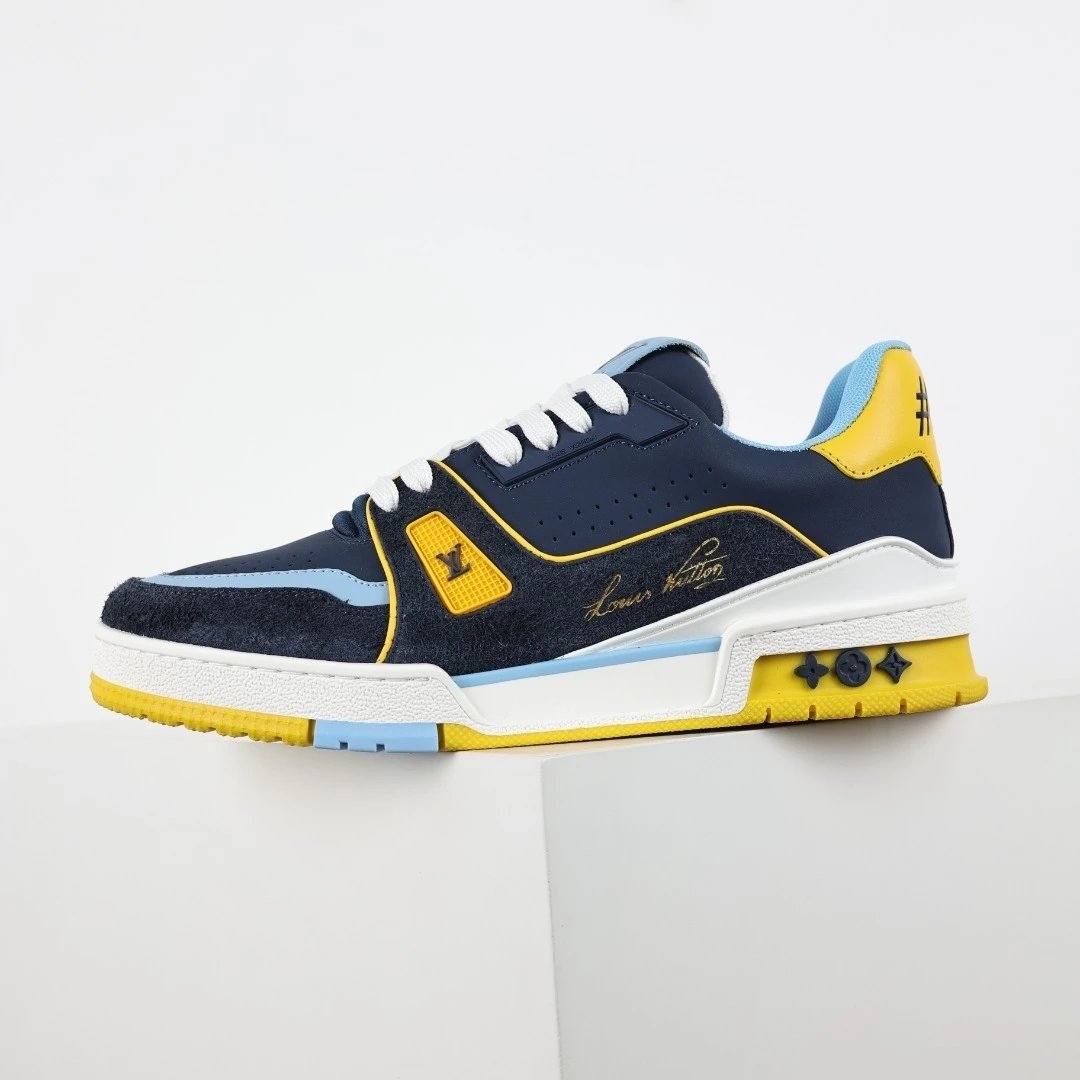 Louis Vuitton Sneakers LV Trainer — LV Tariner black blue