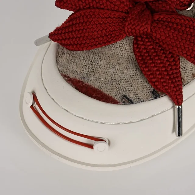 SMILEREPUBLIC Sneakers Frayed Canvas High-Top product detail image 7