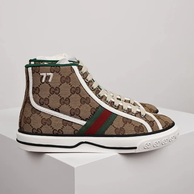 Gucci Sneakers Tennis 1977 high-top canvas product detail image 8