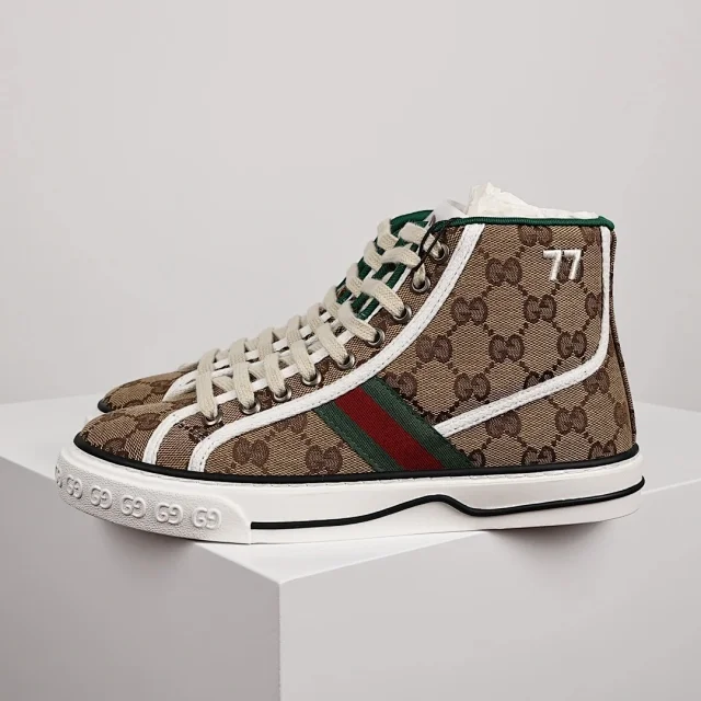 Gucci Sneakers Tennis 1977 high-top canvas product detail image 10