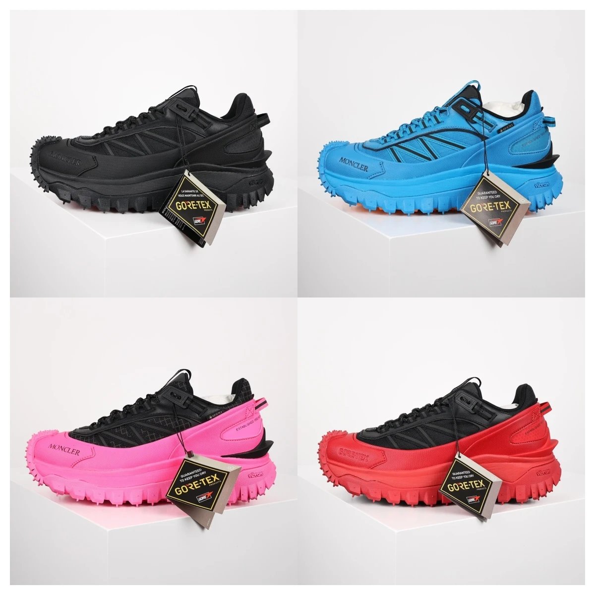 Moncler Sneakers Rugged tread with lug sole image 1