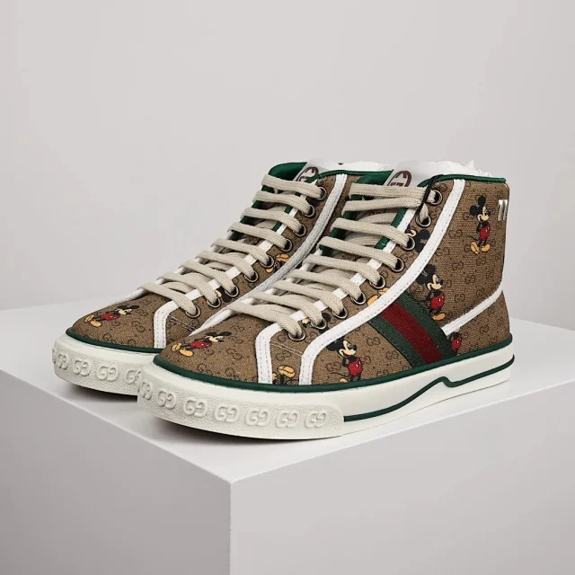 Gucci Sneakers Tennis 1977 high-top canvas product detail image 27