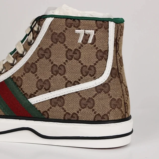 Gucci Sneakers Tennis 1977 high-top canvas product detail image 2