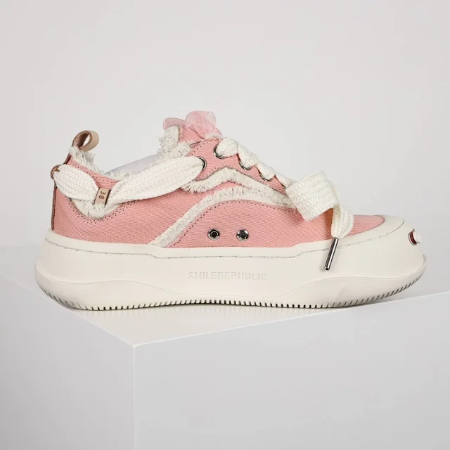 SMILEREPUBLIC Sneakers Frayed Canvas High-Top product detail image 40