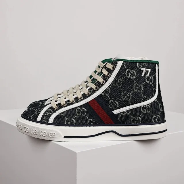Gucci Sneakers Tennis 1977 high-top canvas product detail image 19