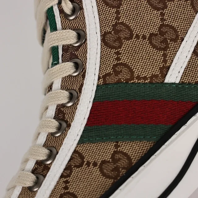 Gucci Sneakers Tennis 1977 high-top canvas product detail image 3